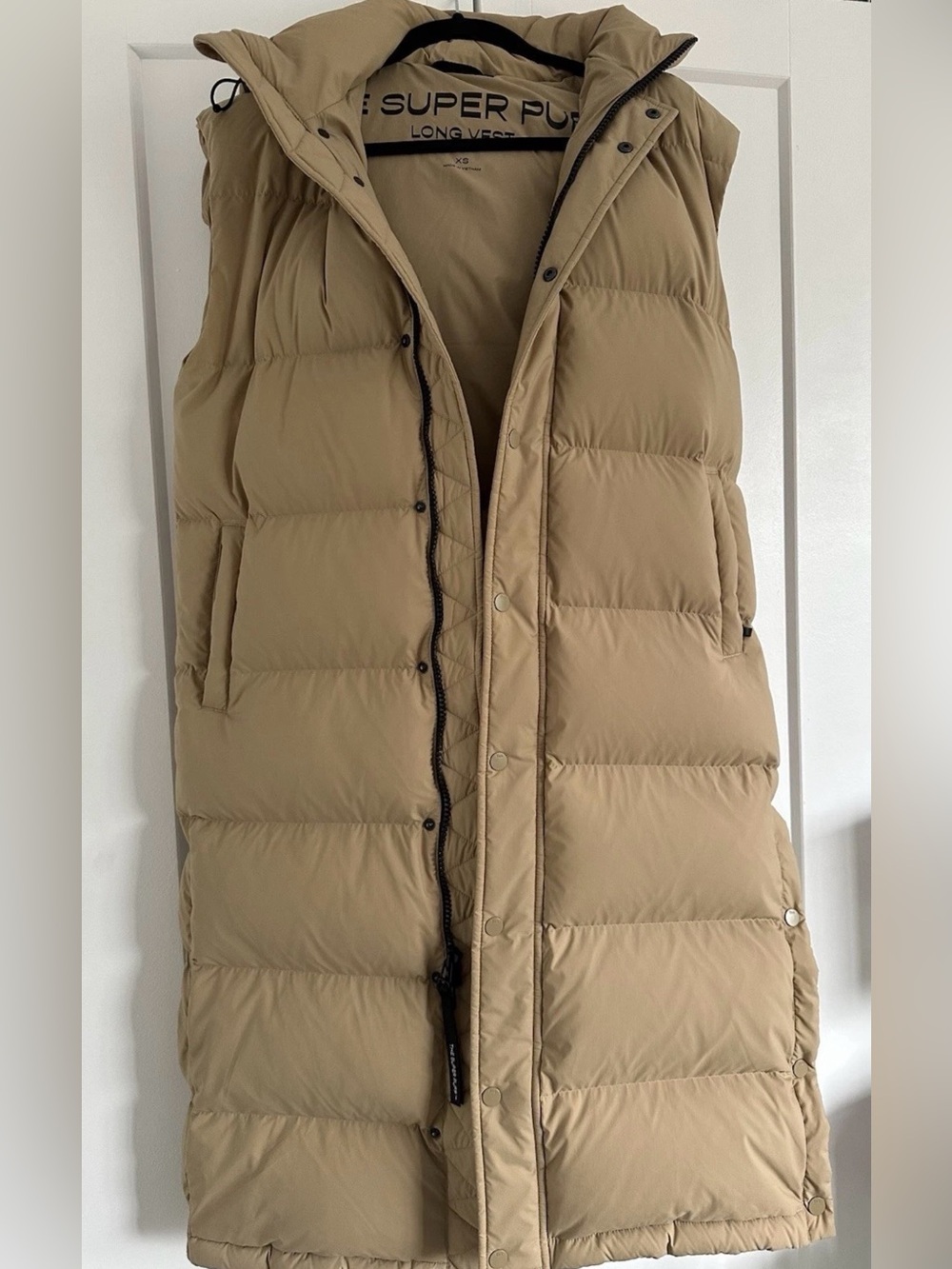 Aritzia Tna Super Puff Long Vest, Size XS